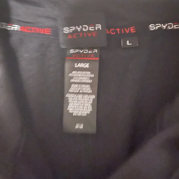 Black Spyder Women’s Activewear Top - Picture 2 of 3